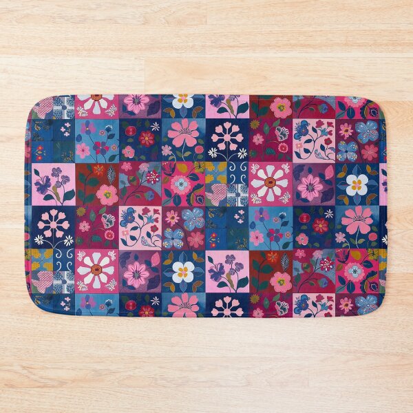 Item preview, patchwork flower designed and sold by cathygwen.