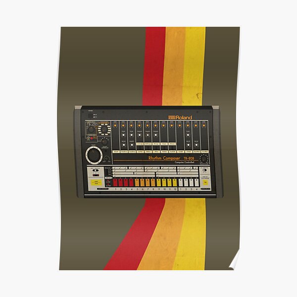 TR-808 Poster