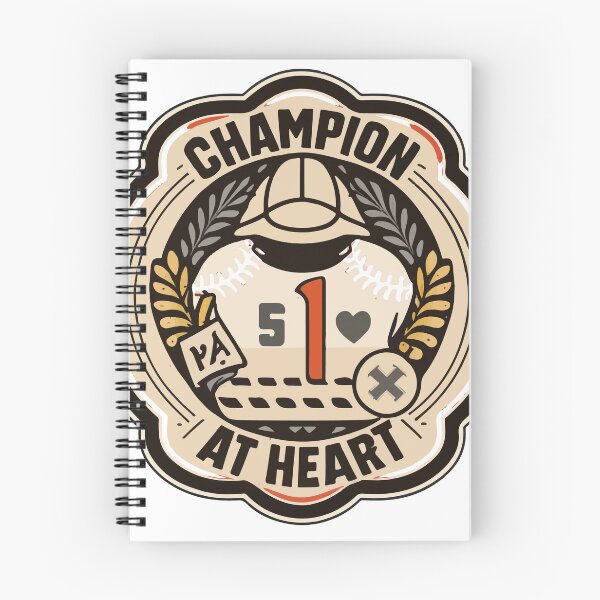 Item preview, Champion at Heart - Vintage Baseball Emblem designed and sold by NiftyWrx.