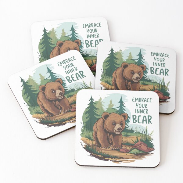 Item preview, Embrace Your Inner Bear designed and sold by trendybutterfly.