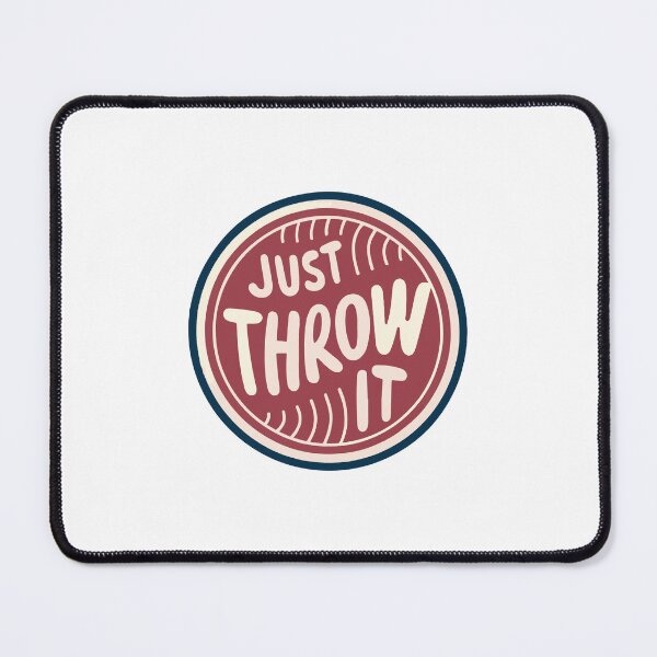 Item preview, Minimalist Baseball Just Throw It Design designed and sold by NiftyWrx.