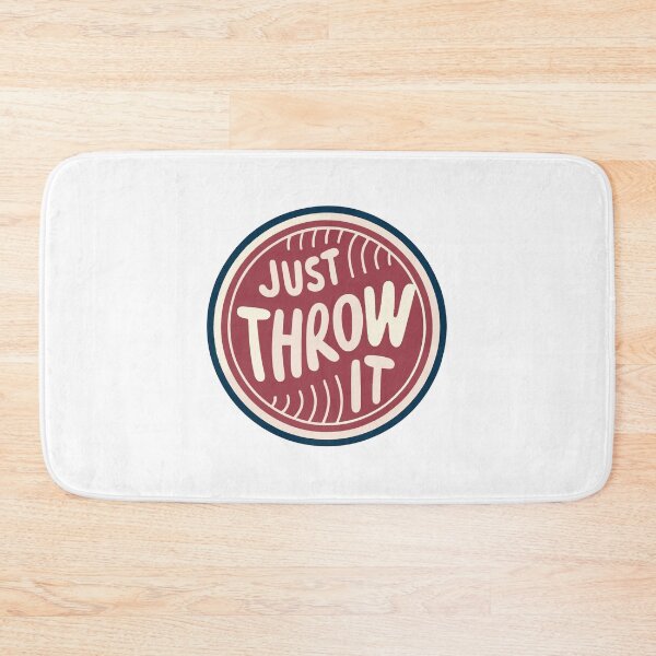 Item preview, Minimalist Baseball Just Throw It Design designed and sold by NiftyWrx.
