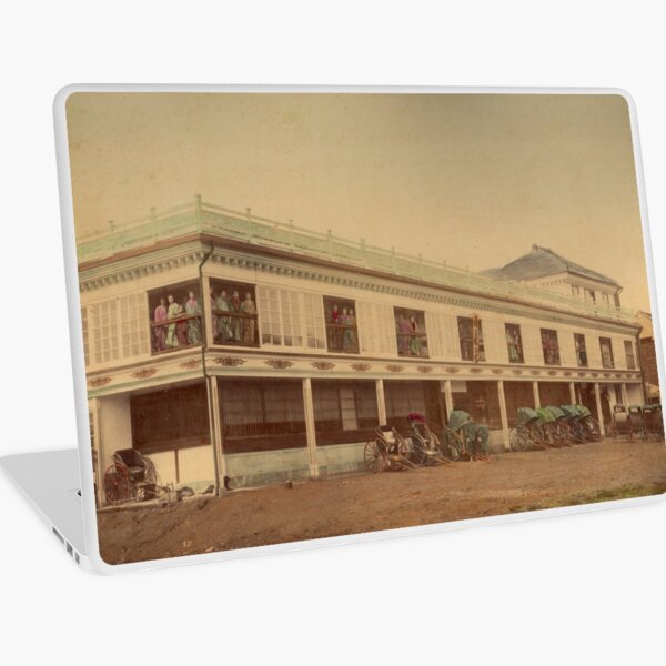 Jinpuro Brothel, Yokohama, Japan, 1890s Laptop Skin