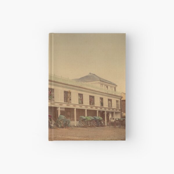 Jinpuro Brothel, Yokohama, Japan, 1890s Hardcover Journal