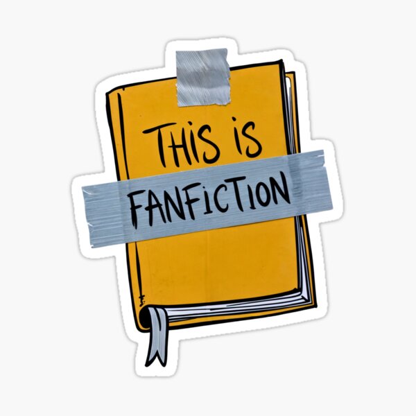 Artikel-Vorschau von DAS IST FANFICTION, designt und verkauft von TeesTales.
