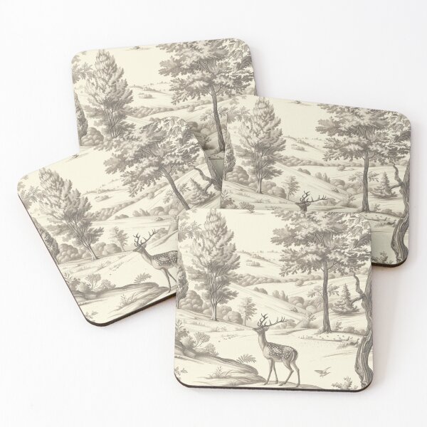 Item preview, Copy of Toile de Jouy Pattern in Grey designed and sold by EvgeniiaSim.