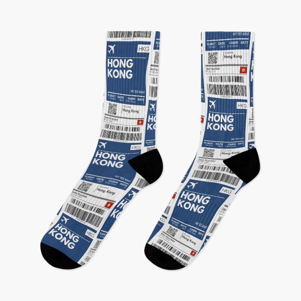 Item preview, Hong Kong Airplane Boarding pass designed and sold by RoamInk.