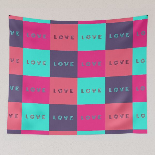 Item preview, Love Pattern- Pop Art Design designed and sold by EWNDesigns.