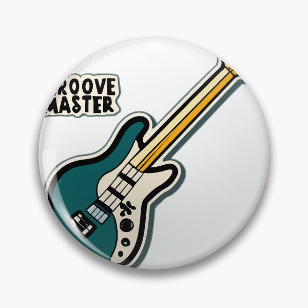 Item preview, Groove Master Bass Fretboard Illustration designed and sold by NiftyWrx.