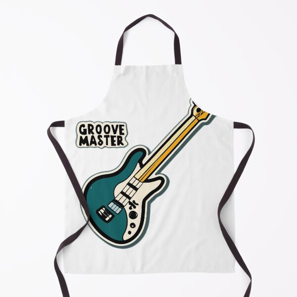 Item preview, Groove Master Bass Fretboard Illustration designed and sold by NiftyWrx.