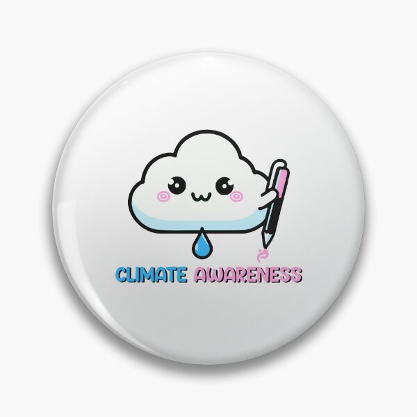 Item preview, Climate Awareness Cute Cloud Kawaii designed and sold by inkflair2.