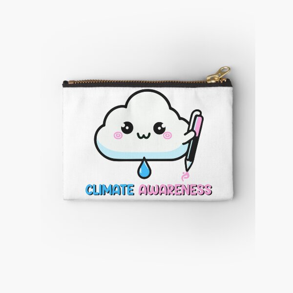 Item preview, Climate Awareness Cute Cloud Kawaii  designed and sold by inkflair2.