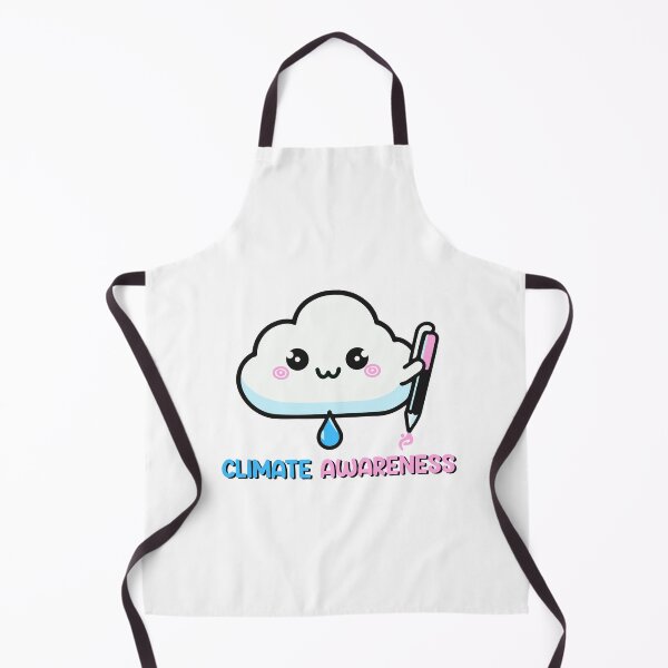 Item preview, Climate Awareness Cute Cloud Kawaii  designed and sold by inkflair2.