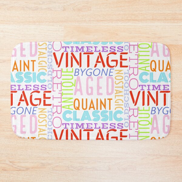 Item preview, BRIGHT FONT DESIGN Old School, Nostalgia design designed and sold by EWNDesigns.