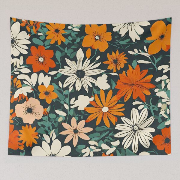 Item preview, Nostalgic Flower Garden designed and sold by Tom-Johnson.