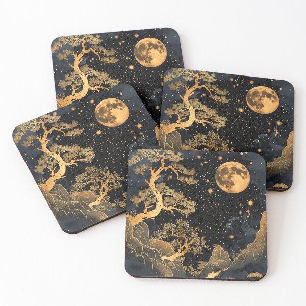 Item preview, Toile De Jouy in Golden designed and sold by EvgeniiaSim.