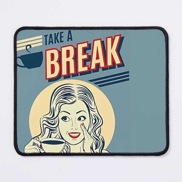 Item preview, Take a Break Fresh Coffee Always - Retro designed and sold by Vicky021.