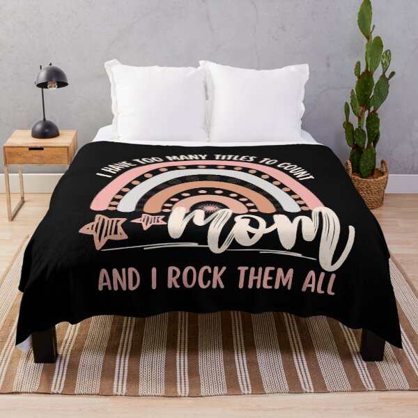 Item preview, Mother's Day Mom Rainbow Funny Saying designed and sold by SunfullyYours.