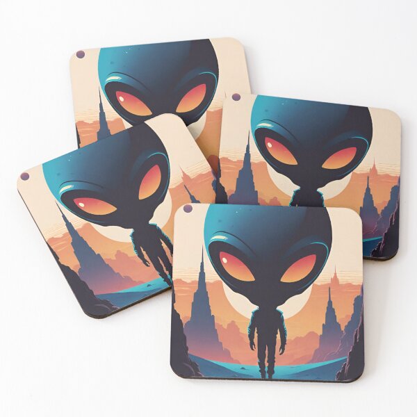 Item preview, Cosmic Visitor's Gaze designed and sold by LyssasMindArt.