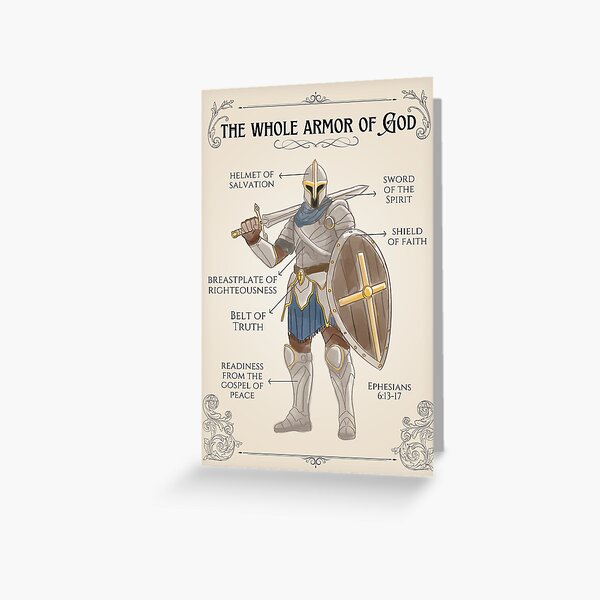 Item preview, The Whole Armor of God designed and sold by linemineo.