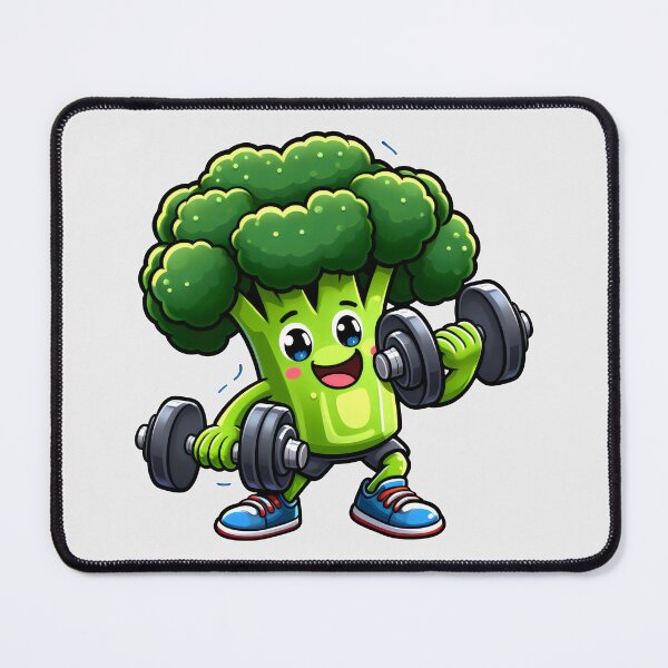 Item preview, Broc-Strong: When Greens Hit the Gym! designed and sold by SplashTastic.