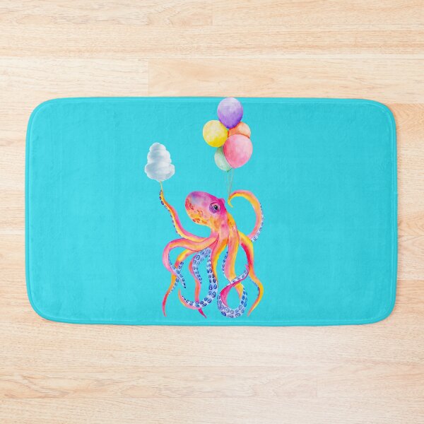 Item preview, A Good Day to be an Octopus Blue designed and sold by AcousticAquatic.