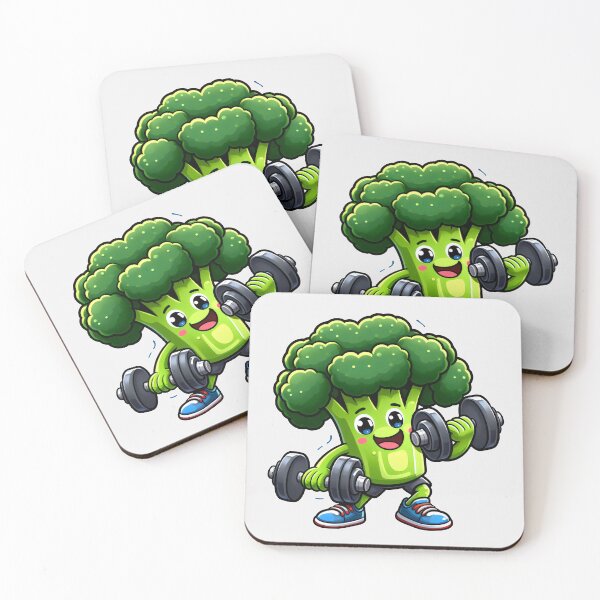 Item preview, Broc-Strong: When Greens Hit the Gym! designed and sold by SplashTastic.
