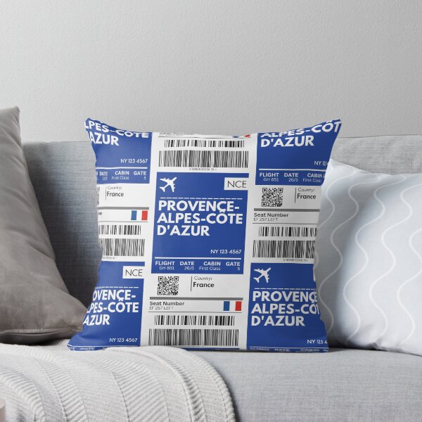 Item preview, Provence-alpes-cote-d'azur Airplane Boarding pass designed and sold by RoamInk.