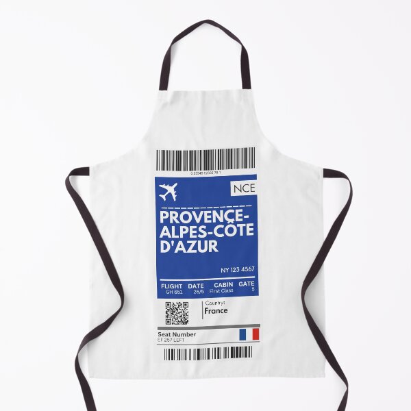 Item preview, Provence-alpes-cote-d'azur Airplane Boarding pass designed and sold by RoamInk.