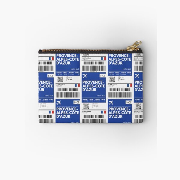 Item preview, Provence-alpes-cote-d'azur Airplane Boarding pass designed and sold by RoamInk.