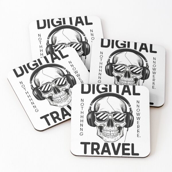 Item preview, Digital Nomad Skull designed and sold by Colorful-Garden.