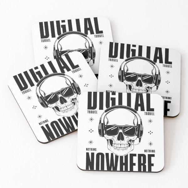 Item preview, Digital Nomad Skull designed and sold by Colorful-Garden.
