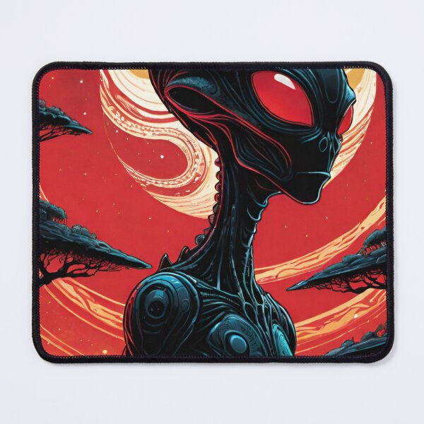 Item preview, Veiled Titan: Alien Enigma designed and sold by LyssasMindArt.