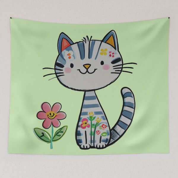 Item preview, Whiskered Whimsy designed and sold by ramboe.
