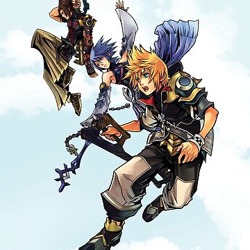 Ventus, Aqua and Terra - Kingdom Hearts Birth by Sleep Sticker for Sale by  fantasylife
