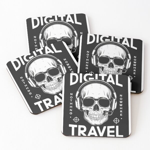 Item preview, Digital Nomad Skull designed and sold by Colorful-Garden.
