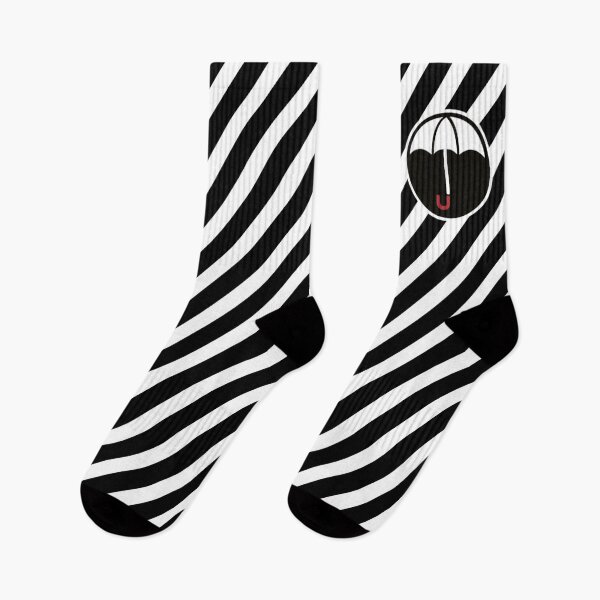 Item preview, Slanted Striped Umbrella Emblem designed and sold by DistractedDraws.