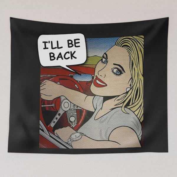 Item preview, I'll Be Back - Vintage Comics designed and sold by Vicky021.