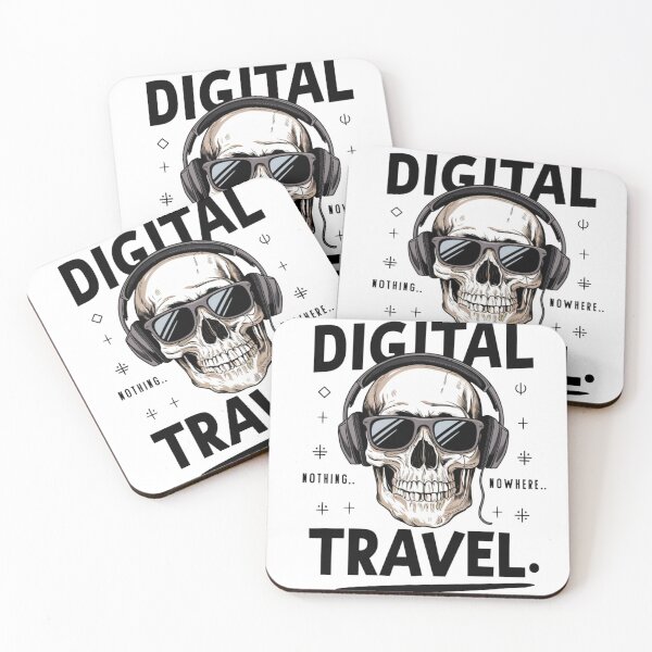 Item preview, Digital Nomad Skull designed and sold by Colorful-Garden.