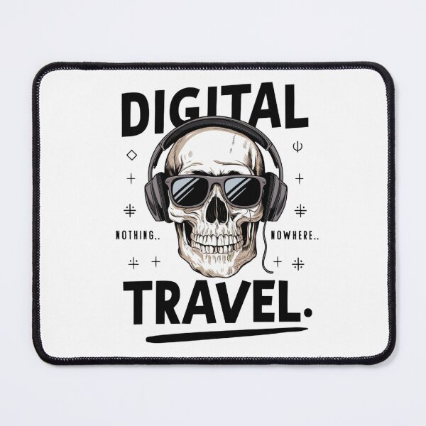 Item preview, Digital Nomad Skull designed and sold by Colorful-Garden.