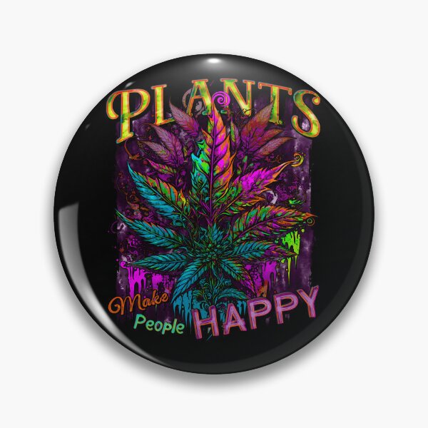 Item preview, Plants Make People Happy Drippy Hemp Cannabis Leaves Purple designed and sold by MindWave THC.