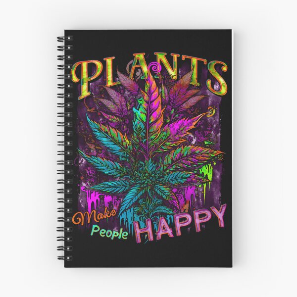 Item preview, Plants Make People Happy Drippy Hemp Cannabis Leaves Purple designed and sold by MindWave THC.