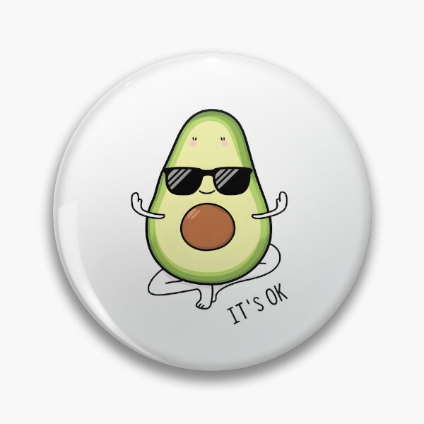 Item preview, avocado vegan chill out say it's ok designed and sold by tanapong51.