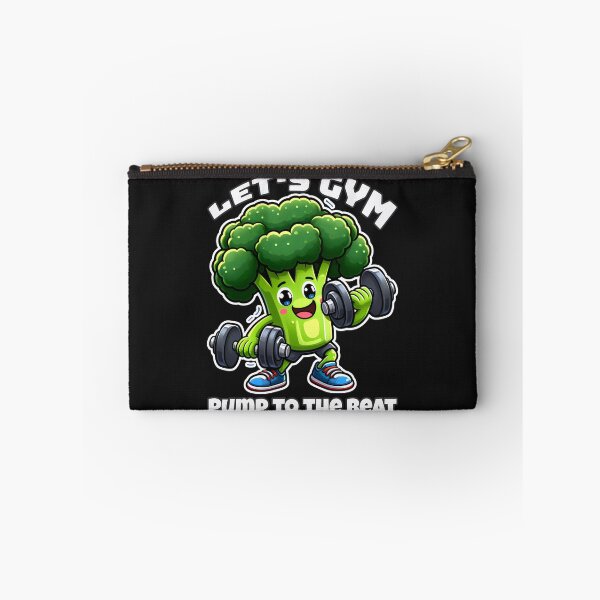 Item preview, Let's Gym: Energize with Broccoli in Red & Blue designed and sold by SplashTastic.