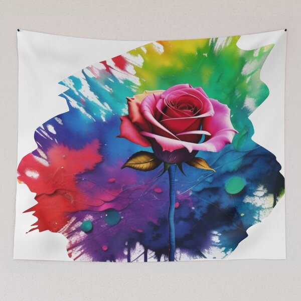 Item preview, Splash flower designed and sold by clarazen.