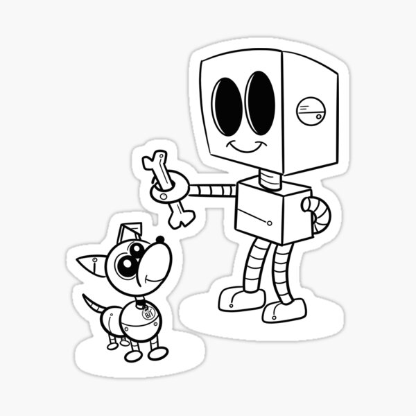 Item preview, Robot Pals designed and sold by nikkigheART.