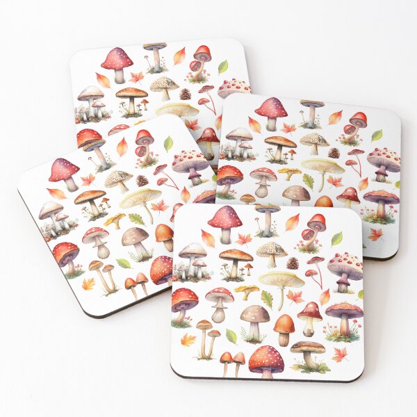 Item preview, Woodland Mushroom Collection for Nature Lovers designed and sold by Mia-Kara.
