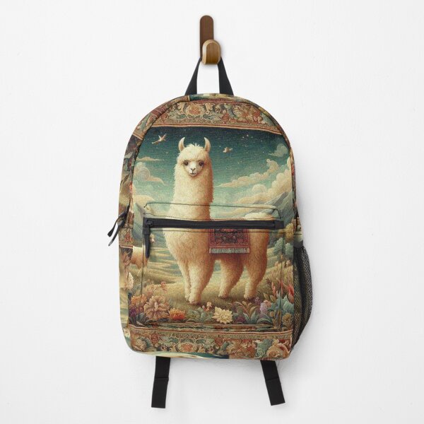 Item preview, Alpacas Roaming freely in green pasture designed and sold by Illuministique.