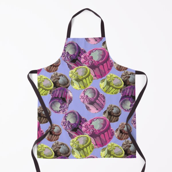 Item preview, Desserts - Colorful Cakes on Purple Background - Photography designed and sold by Victoria Rose.