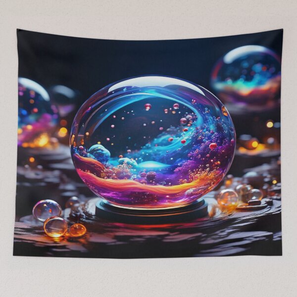 Item preview, Kosmisches Aquarell designed and sold by Collection de trésors .